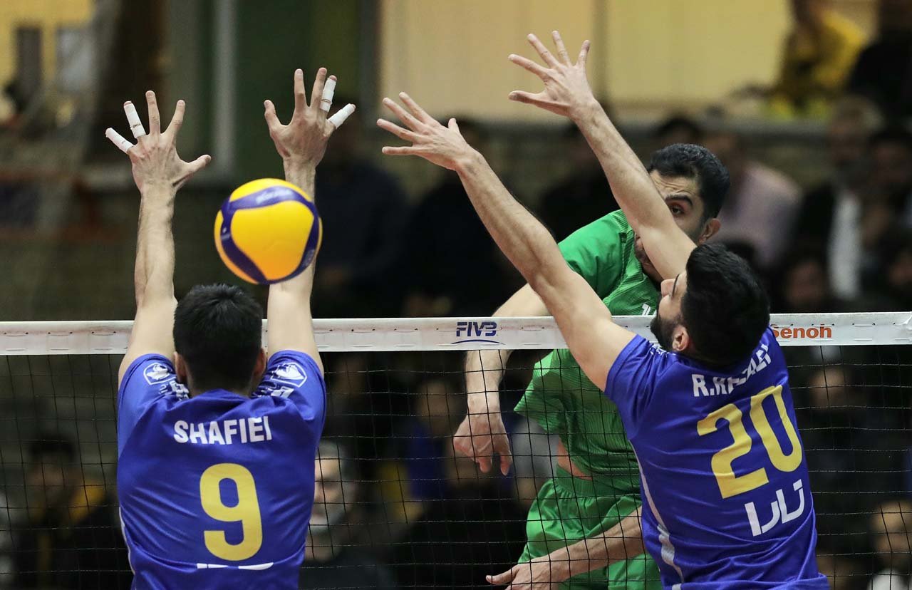 گزارش تصویری لیگ برتر والیبال / پیکان1  - هراز آمل 3 - نیمه نهایی 2