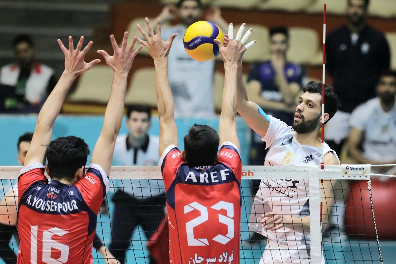 گزارش تصویری لیگ برتر والیبال / پیکان3- فولاد سیرجان 0-هفته 18