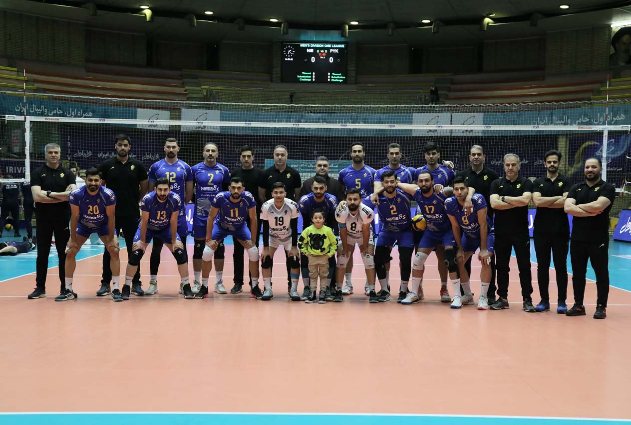 گزارش تصویری لیگ برتر والیبال / نیان خراسان 3- پیکان 0- پلی آف 2