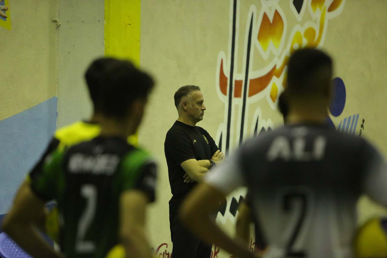 گزارش تصویری| ارزیابی نوجوانان والیبالیست زیر نظر پیمان اکبری