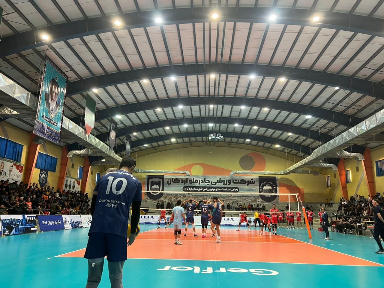 گزارش تصویری لیگ برتر والیبال | برتری پیکان مقابل ایفا سرام