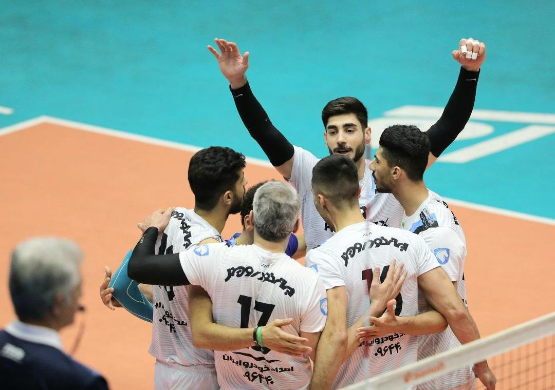 گزارش تصویری لیگ برتر والیبال | برد قاطع پیکان در برابر شهرداری گنبد