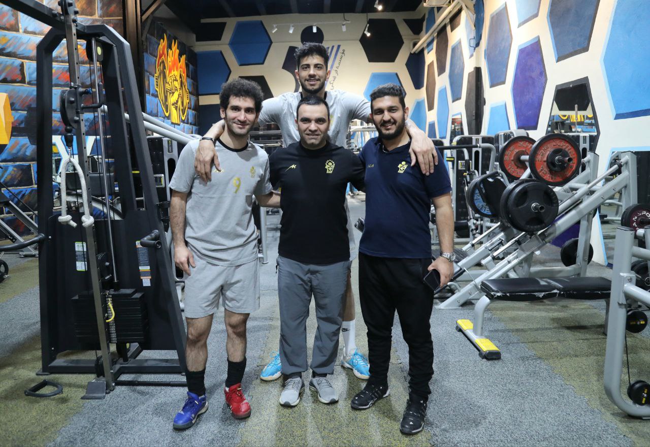 گزارش تصویری| تمرین بدنسازی سبک برای پیکانی‌ها